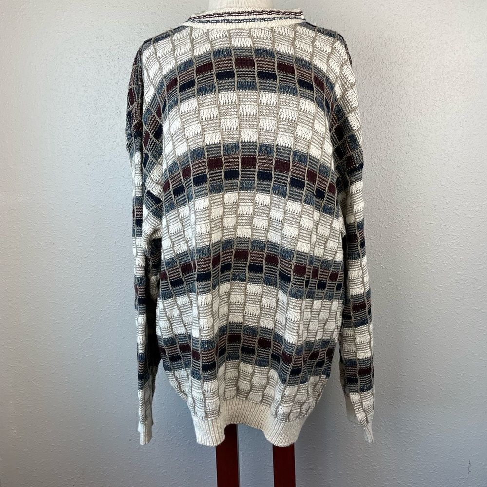 Geoffrey Beene Crew Neck Sweater Size XL EUC